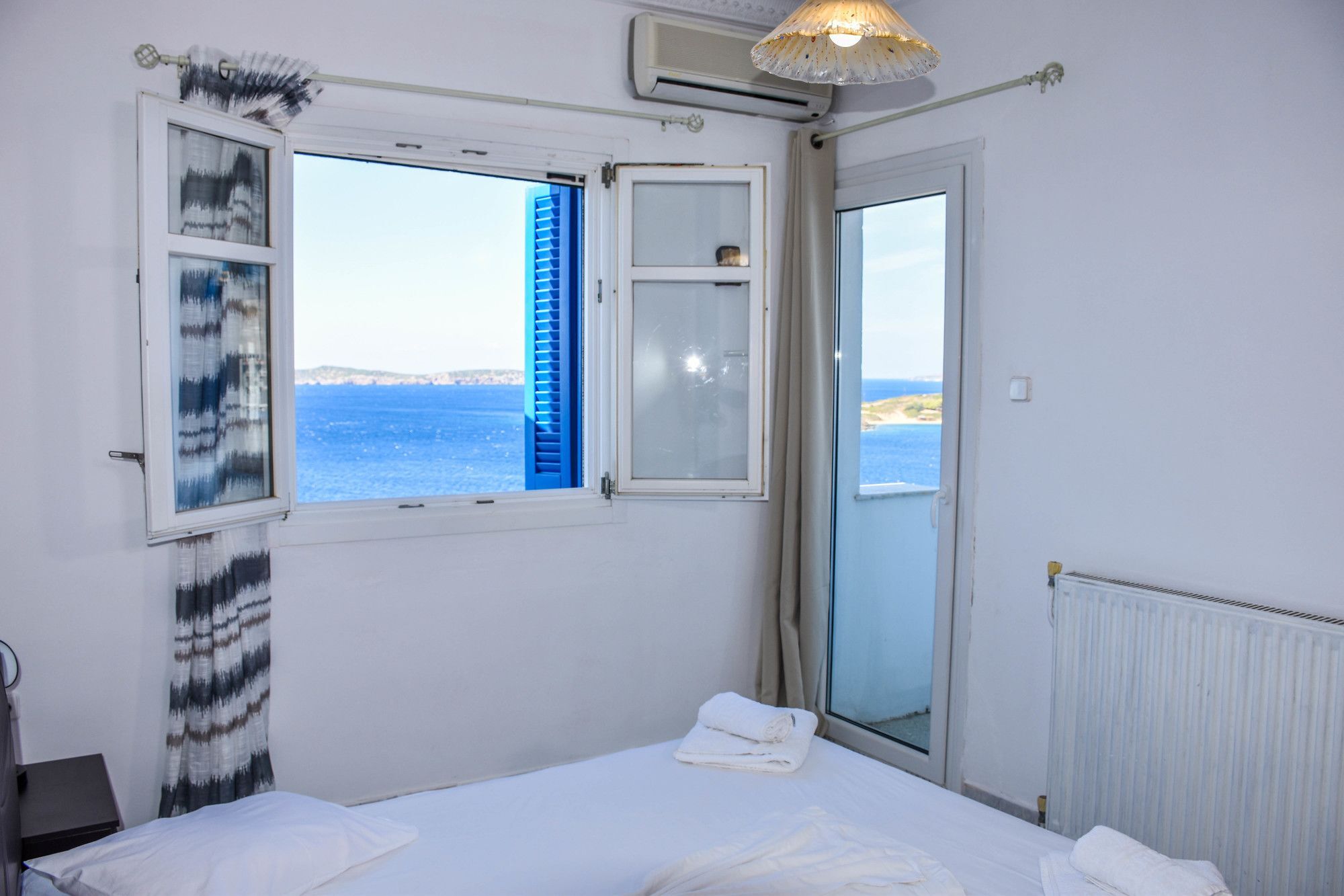 Aegean Sea View Villa Batsi  Ngoại thất bức ảnh